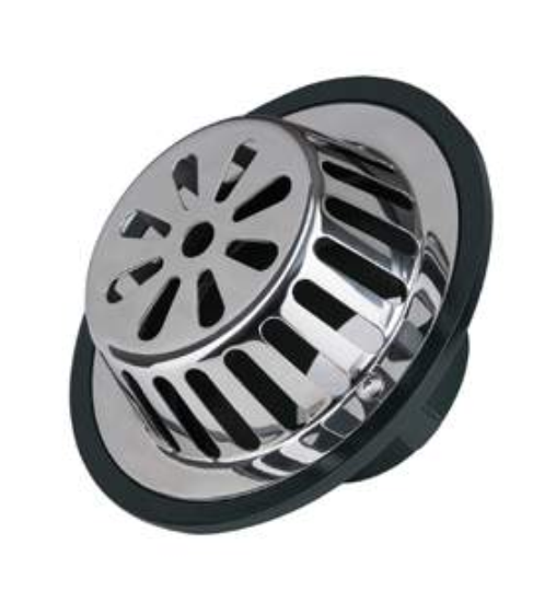PHỄU THU NƯỚC MÁI THÂN GANG NẮP INOX 304