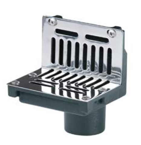 PHỄU THU NƯỚC VÁCH THÂN GANG NẮP INOX 304