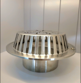 PHỄU THU NƯỚC MÁI INOX 304